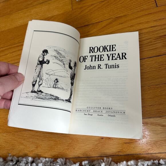 John R Tunis Rookie of the Year Baseball Diamonds #4 - Picture 4 of 7